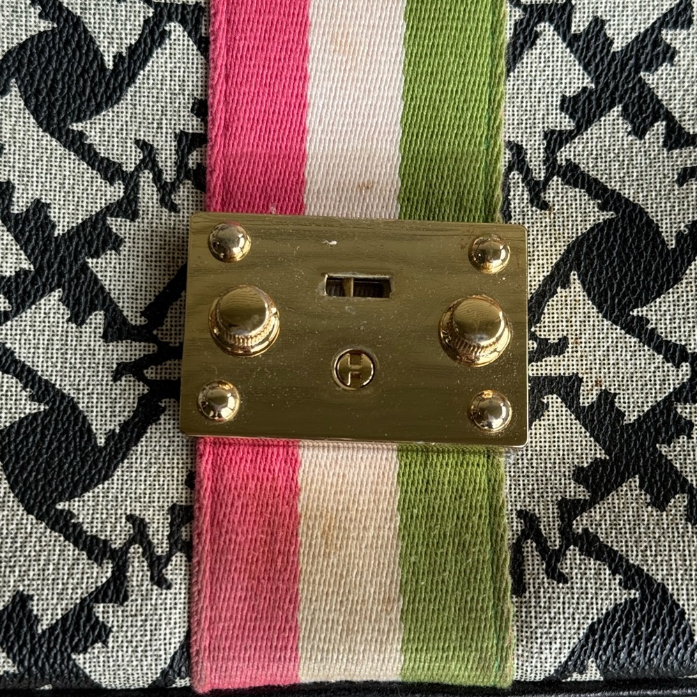 Juicy Couture large fold over buckle clutch - Picture 5 of 16